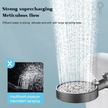 TheWellBeing ™ 5-Mode Adjustable High-Pressure Hand Hold Bath Showerhead Temperature Digital LED Display Shower Head - The Well Being The Well Being The Well Being TheWellBeing ™ 5-Mode Adjustable High-Pressure Hand Hold Bath Showerhead Temperature Digital LED Display Shower Head