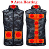 TheWellBeing Heated Jacket Thermal Clothing - The Well Being The Well Being 5XL / Camouflage 9 Pcs The Well Being TheWellBeing Heated Jacket Thermal Clothing