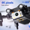 XIAOMI 4DRC V30 Mini Drone with Camera | HD 4K & 1080P FPV RC Drone | Five-Sided Obstacle Avoidance Helicopter Drone Toy