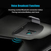 Bluetooth 5.0 Hands-Free Car Kit – 2W HIFI Speaker, Noise Cancelling, Sun Visor Clip & Dual Phone Pairing | Wireless MP3 Player for Cars