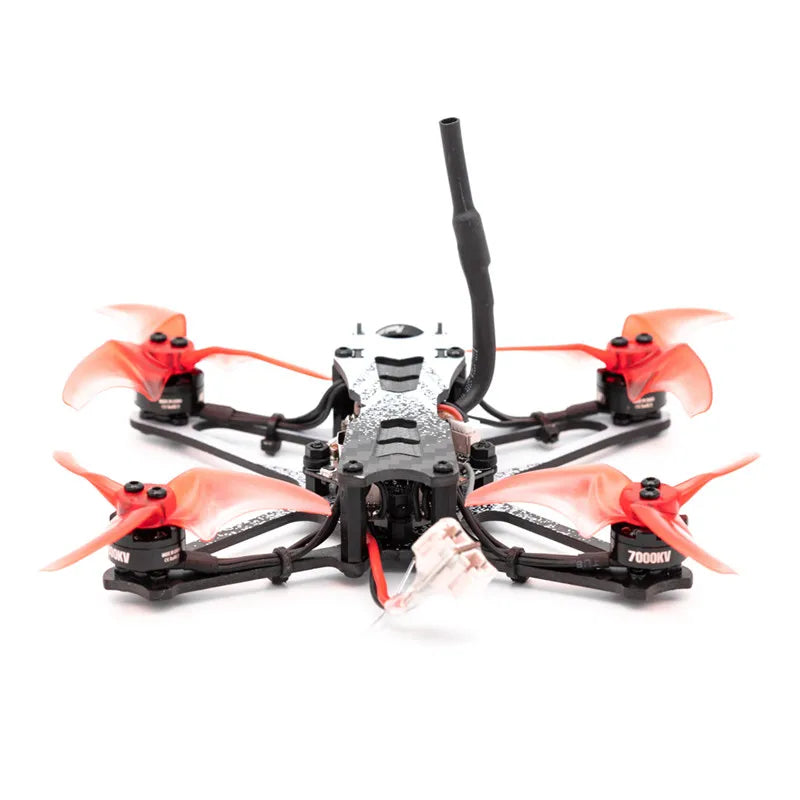 Emax Tinyhawk II 2.5” FPV Racing Drone – RTF Brushless Quadcopter with RunCam, 200mW VTX & 7000KV Motors (BNF, FrSky D8)
