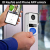 Enhanced Wireless Video Doorbell Camera with Motion Detection and Remote Unlock