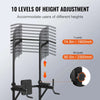 Power Tower Dip Station | 10-Level Height Adjustable Pull Up Bar Stand | Multi-Function Home Gym Strength Training Equipment