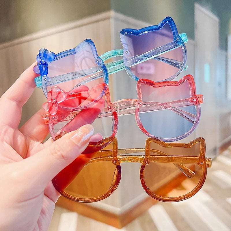 Kids Cute Bear Cartoon Sunglasses