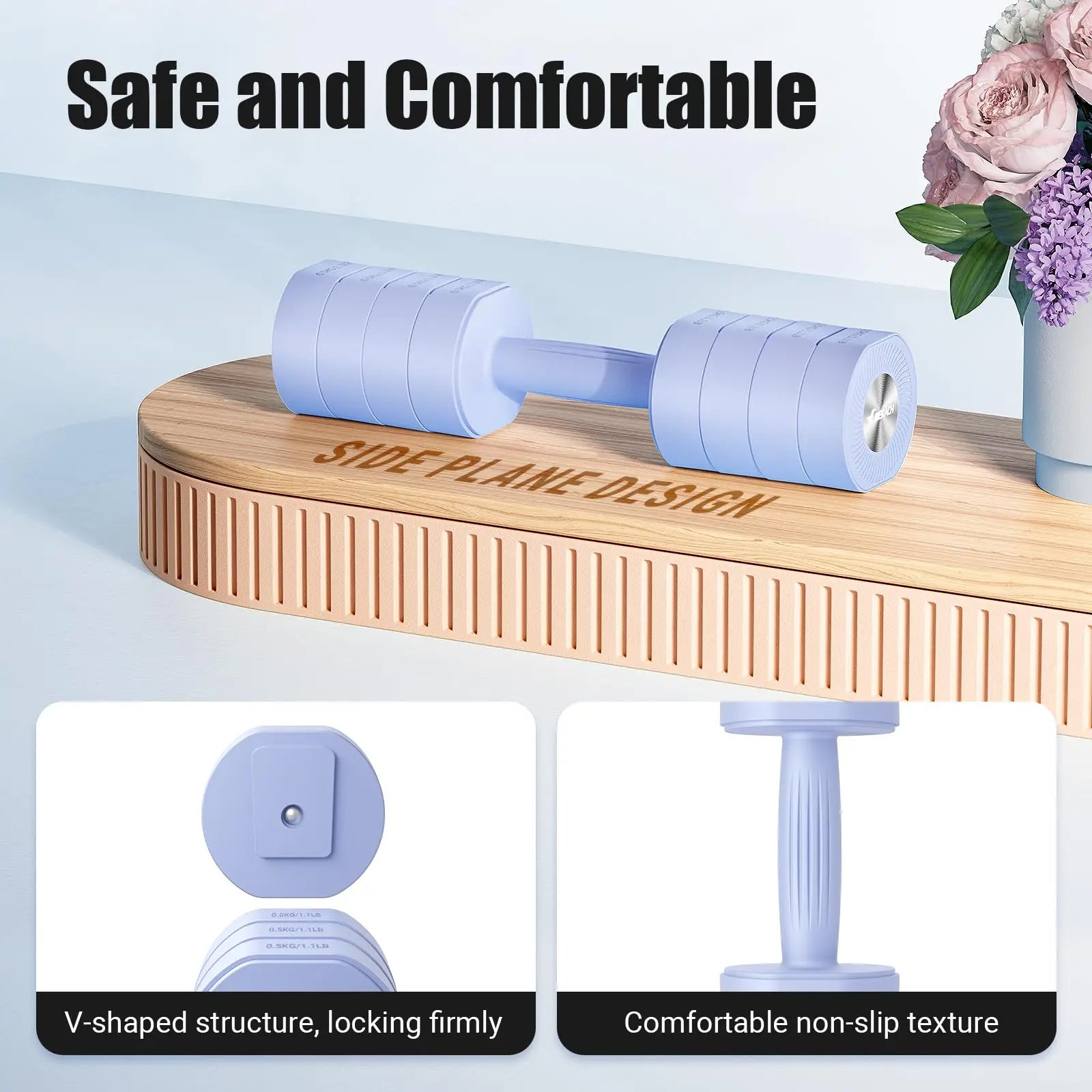 Compact Adjustable Dumbbells for Small Spaces – Safe Locking Mechanism