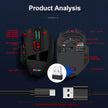 RGB USB 2.4G Wireless Gaming Mouse 16000 DPI 16 Buttons Programmable Game Optical Mice for Computer PC Laptop