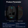 RGB USB 2.4G Wireless Gaming Mouse 16000 DPI 16 Buttons Programmable Game Optical Mice for Computer PC Laptop