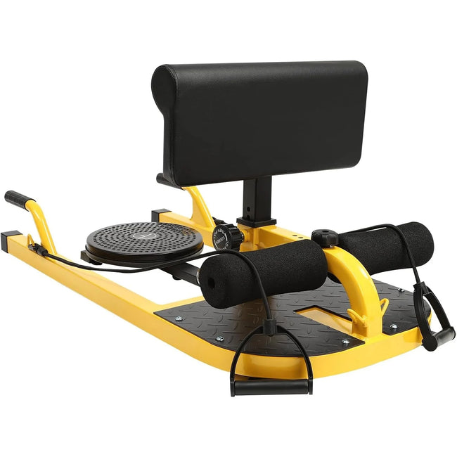 Multifunctional Adjustable Squat Machine – 100kg Capacity Home Gym Equipment for Squats, Push-Ups & Core Training, 6-Level Leg Hook & U-Shaped Stability (Space-Saving Design)