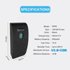 Bluetooth 5.0 Hands-Free Car Kit – 2W HIFI Speaker, Noise Cancelling, Sun Visor Clip & Dual Phone Pairing | Wireless MP3 Player for Cars