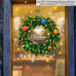 Christmas Wall Window Stickers Marry Christmas Decoration - The Well Being The Well Being as the picture shows / 15 The Well Being Christmas Wall Window Stickers Marry Christmas Decoration