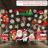 Christmas Wall Window Stickers Marry Christmas Decoration - The Well Being The Well Being as the picture shows / 27 The Well Being Christmas Wall Window Stickers Marry Christmas Decoration