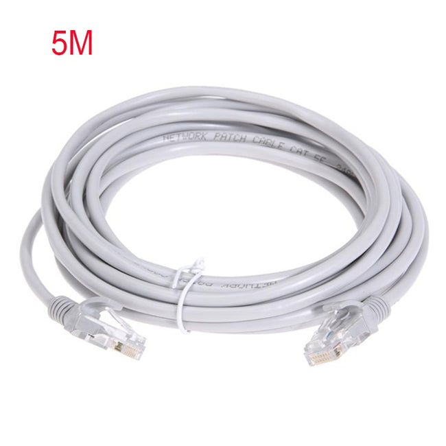 Ethernet Cable, Network LAN Cable (patch Cord) Computer Notebook Router Monitoring Rj45 Cable - The Well Being The Well Being 5M / Russian Federation The Well Being Ethernet Cable, Network LAN Cable (patch Cord) Computer Notebook Router Monitoring Rj45 Cable