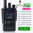 Radtel RT-490 (GPS Blutooth Option) Amateur Ham Two Way Radio 256CH Air Band Walkie Talkie VOX SOS LCD Police Scanner Aviation - The Well Being The Well Being ADD MIC The Well Being Radtel RT-490 (GPS Blutooth Option) Amateur Ham Two Way Radio 256CH Air Band Walkie Talkie VOX SOS LCD Police Scanner Aviation