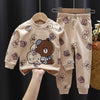 Fall Winter Pure Cotton Baby Underwear Set Printed Cartoon Children 2 Piece Set Fashion Autumn Clothes Kids Long Sleeve Suit - The Well Being The Well Being P38 / 12M The Well Being Fall Winter Pure Cotton Baby Underwear Set Printed Cartoon Children 2 Piece Set Fashion Autumn Clothes Kids Long Sleeve Suit