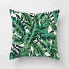 Tropical Leaf Cactus Monstera Cushion Cover 45*45cm Polyester Throw Pillows Sofa - The Well Being The Well Being 2BZ-40506-4 The Well Being Tropical Leaf Cactus Monstera Cushion Cover 45*45cm Polyester Throw Pillows Sofa