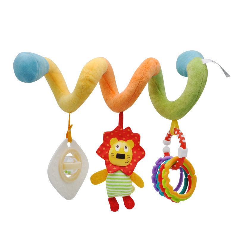 Baby Spiral Rattles Mobiles Soft Infant Crib Bed Stroller Toy For Newborns Car Seat Educational Towel Bebe Toys 0-12 Months - The Well Being The Well Being Lion 025 The Well Being Baby Spiral Rattles Mobiles Soft Infant Crib Bed Stroller Toy For Newborns Car Seat Educational Towel Bebe Toys 0-12 Months