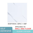 20pcs WallStickers Self Adhesive Waterproof Marble PVC Floor Sticker Bathroom living room Renovation Decals Wall Ground Decor - The Well Being The Well Being 20 Pieces / TYPE 1 The Well Being 20pcs WallStickers Self Adhesive Waterproof Marble PVC Floor Sticker Bathroom living room Renovation Decals Wall Ground Decor