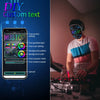 TheWellBeing™ LED Mask with Bluetooth App Control - Light Up Face Mask for Halloween Masquerade Party (Adults & Kids)