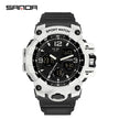 G Style New Men's Watches 50M Waterproof Shock Sports Military Quartz Watch - The Well Being The Well Being 6030 white black The Well Being G Style New Men's Watches 50M Waterproof Shock Sports Military Quartz Watch