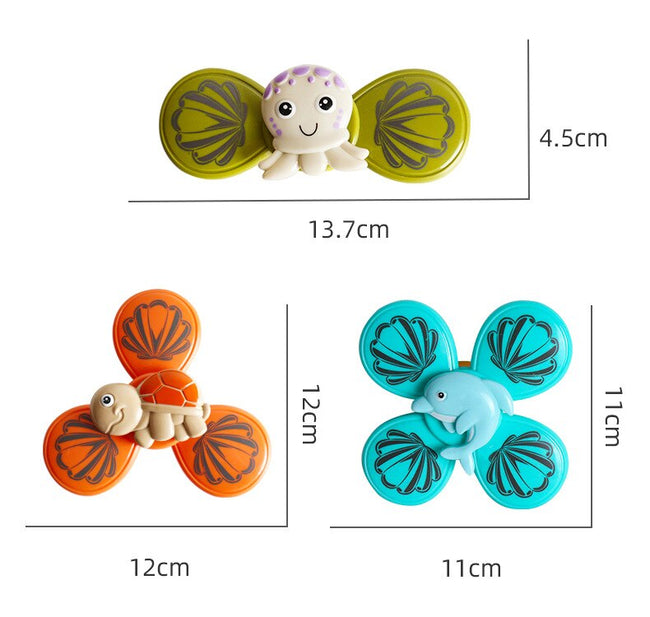 Baby Infant Insect Gyro Educational Toys Rotating Rattle Sets Bath Suction Cups Spinning - The Well Being The Well Being ST424-3pcs The Well Being Baby Infant Insect Gyro Educational Toys Rotating Rattle Sets Bath Suction Cups Spinning