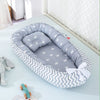 Travel Portable Baby Nest Playpen Bed Cradle Newborn Crib Fence Bed for Kids Baby Bassinet - The Well Being The Well Being Gray / China The Well Being Travel Portable Baby Nest Playpen Bed Cradle Newborn Crib Fence Bed for Kids Baby Bassinet