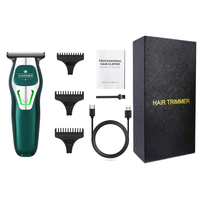 Hair Clipper Professional Electric hair trimmer Barber Shaver Trimmer Beard 0mm Men Hair Cutting Machine - The Well Being The Well Being green / China The Well Being Hair Clipper Professional Electric hair trimmer Barber Shaver Trimmer Beard 0mm Men Hair Cutting Machine