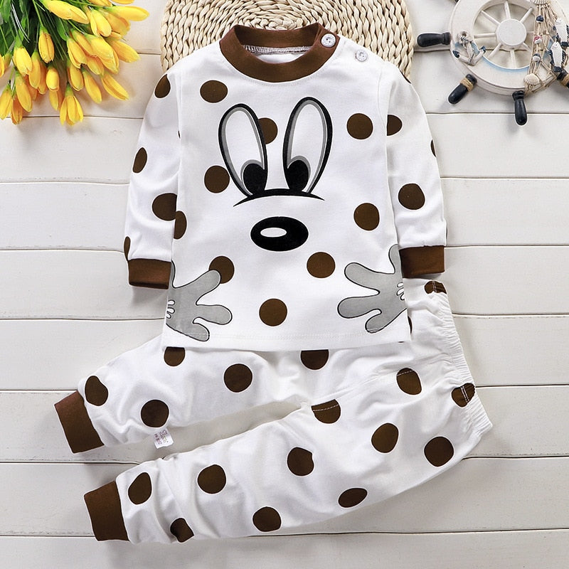 Newborn Baby Clothes Pure Cotton Boys and Girls Baby Underwear Suit Children Autumn Trousers Home Children Newborn Clothes - The Well Being The Well Being qiuyi-xiao-shou- / 24M The Well Being Newborn Baby Clothes Pure Cotton Boys and Girls Baby Underwear Suit Children Autumn Trousers Home Children Newborn Clothes