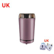 Stainless Steel Nut Electric Coffee Grinder Bean Grain Household Pepper Kitchen Tools Gadgets Dining Bar Home Garden - The Well Being The Well Being UK Purple The Well Being Stainless Steel Nut Electric Coffee Grinder Bean Grain Household Pepper Kitchen Tools Gadgets Dining Bar Home Garden