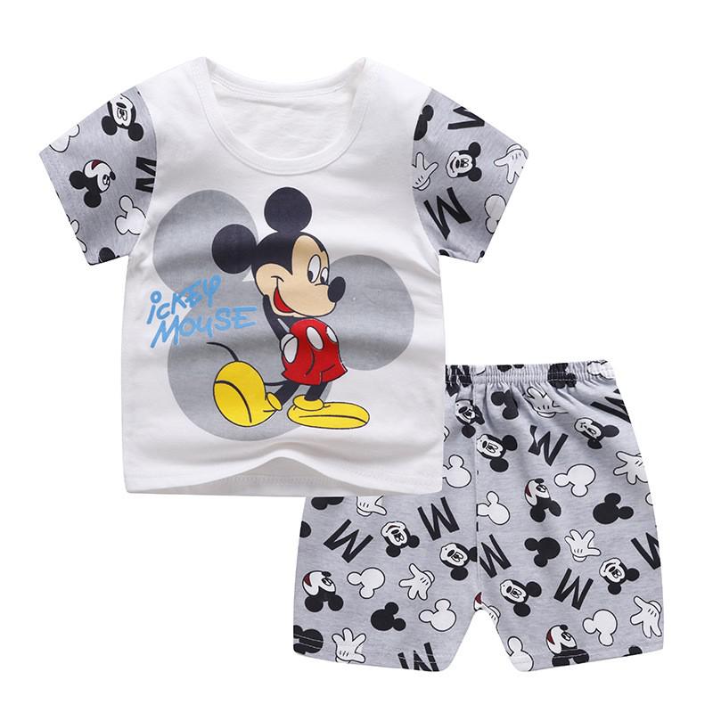 Brand Designer Cartoon Clothing Baby Boy Summer Clothes T-shirt+shorts Baby Girl Casual Clothing Sets - The Well Being The Well Being ZJS00041-P51 / 18M The Well Being Brand Designer Cartoon Clothing Baby Boy Summer Clothes T-shirt+shorts Baby Girl Casual Clothing Sets