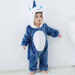 Baby Rompers Winter Kigurumi Lion Costume For Girls Boys Toddler Animal Jumpsuit Infant Clothes Pyjamas Kids Overalls ropa bebes - The Well Being The Well Being Blue unicorn / 18M The Well Being Baby Rompers Winter Kigurumi Lion Costume For Girls Boys Toddler Animal Jumpsuit Infant Clothes Pyjamas Kids Overalls ropa bebes