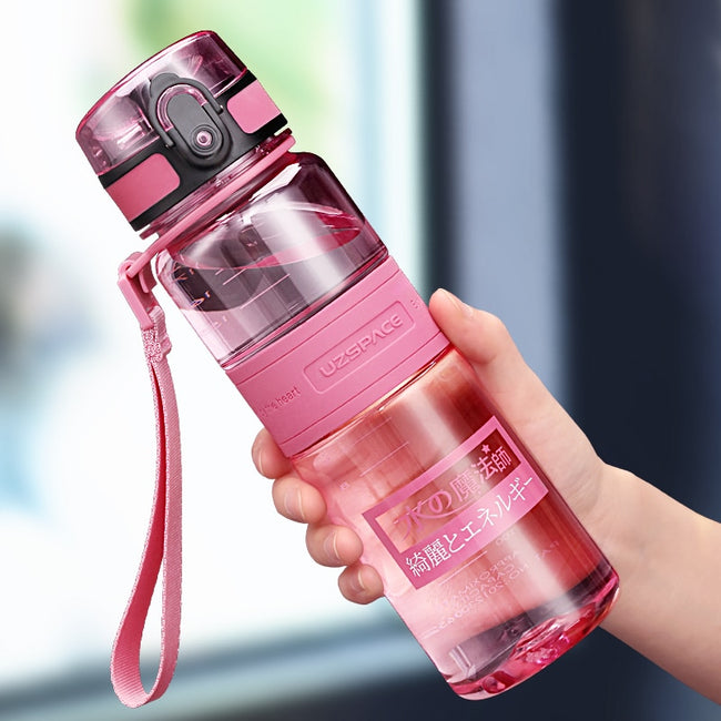 Fitness Sports Water Bottle Large Capacity Eco-Friendly Plastic Portable Leakproof Shaker Fruit Drink Bottle BPA Free - The Well Being The Well Being Pink / 2000ml The Well Being Fitness Sports Water Bottle Large Capacity Eco-Friendly Plastic Portable Leakproof Shaker Fruit Drink Bottle BPA Free