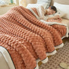 Soft Fluffy Throw Blanket - Winter Comfort for Sofa & Bedroom - The Well Being The Well Being Sofa & Twin 120x200cm S / Maroon The Well Being Soft Fluffy Throw Blanket - Winter Comfort for Sofa & Bedroom