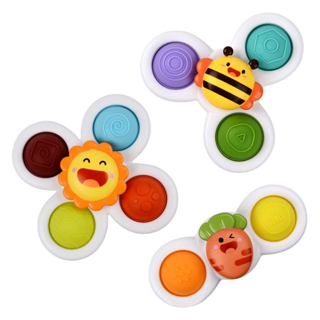 Baby Infant Insect Gyro Educational Toys Rotating Rattle Sets Bath Suction Cups Spinning - The Well Being The Well Being 3Pcs-FF008 The Well Being Baby Infant Insect Gyro Educational Toys Rotating Rattle Sets Bath Suction Cups Spinning