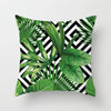 Tropical Leaf Cactus Monstera Cushion Cover 45*45cm Polyester Throw Pillows Sofa - The Well Being The Well Being 2BZ-40506-075 The Well Being Tropical Leaf Cactus Monstera Cushion Cover 45*45cm Polyester Throw Pillows Sofa