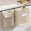 Hanging Folding Trash Can for Kitchen Cabinet - Space-Saving, Multi-Purpose, Hygienic Waste Solution