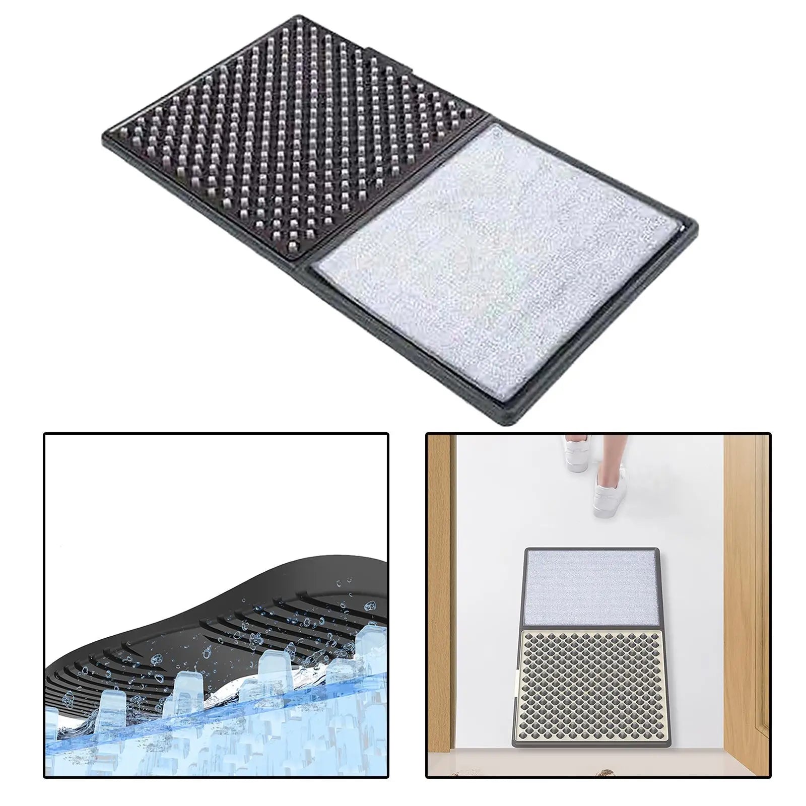 Sanitizing Door Mat | Absorbent Floor Mat for Outdoor & Entrance | Anti-Slip, Waterproof, Soundproof - TheWellBeing4All