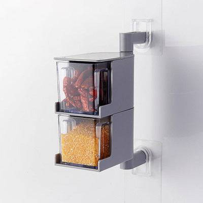 Rotatable Seasoning Storage Boxes - TheWellBeing4All