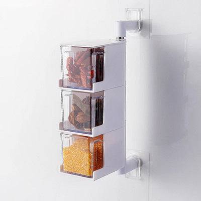 Rotatable Seasoning Storage Boxes - TheWellBeing4All