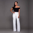 High waist long pants - TheWellBeing4All
