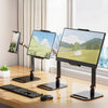 Portable Monitor Desk Holder Metal Stand 16 Inch Universal Expandable Display Base Vesa Mount External Vertical Screen Expansion - TheWellBeing4All