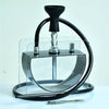 Transparent Water Pipe Hookah Set Acrylic With Silicone Bowl Hose Metal Tongs - TheWellBeing4All