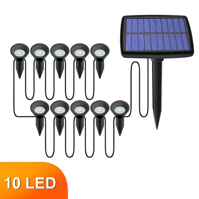 Waterproof Solar Light Garden & STREET Decoration; Courtyard Lamp - TheWellBeing4All