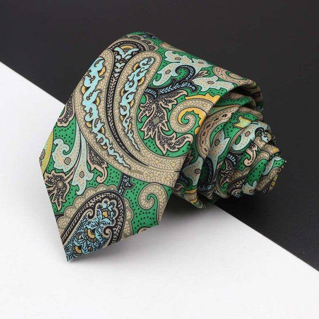 Silk Polyester Necktie - TheWellBeing4All