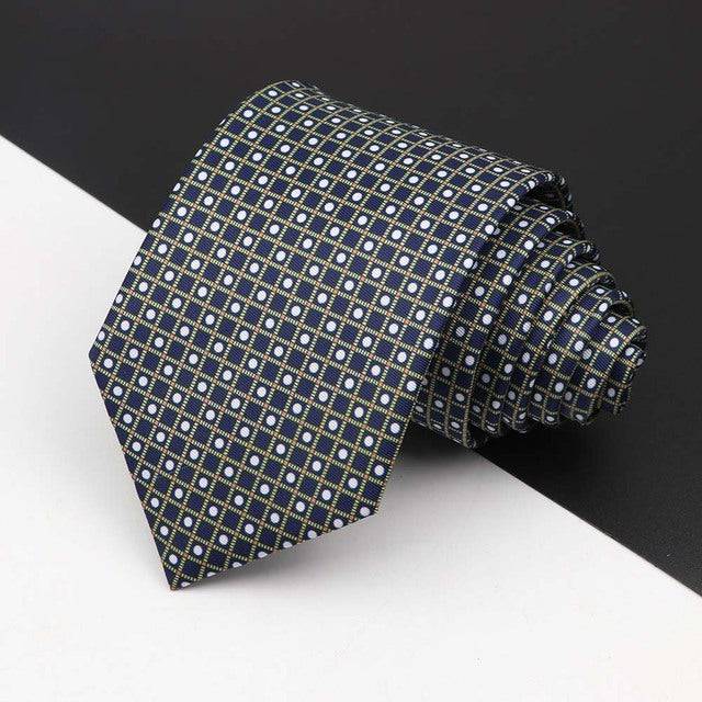 Silk Polyester Necktie - TheWellBeing4All