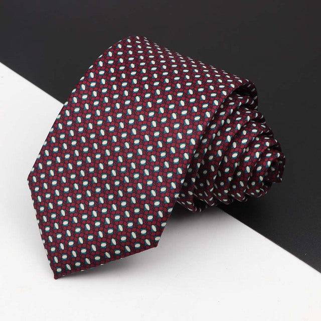 Silk Polyester Necktie - TheWellBeing4All