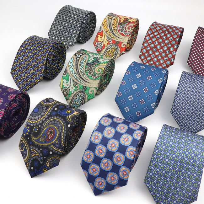 Silk Polyester Necktie - TheWellBeing4All