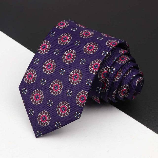 Silk Polyester Necktie - TheWellBeing4All