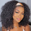 Headband Wig Human Hair 180% Afro Kinky Curly Human Hair - TheWellBeing4All