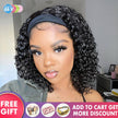 Headband Wig Human Hair 180% Afro Kinky Curly Human Hair - TheWellBeing4All