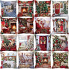 Merry Christmas Decorations for Home Xmas Cushion Cover Christmas Ornament Pillowcase Natal Navidad - TheWellBeing4All